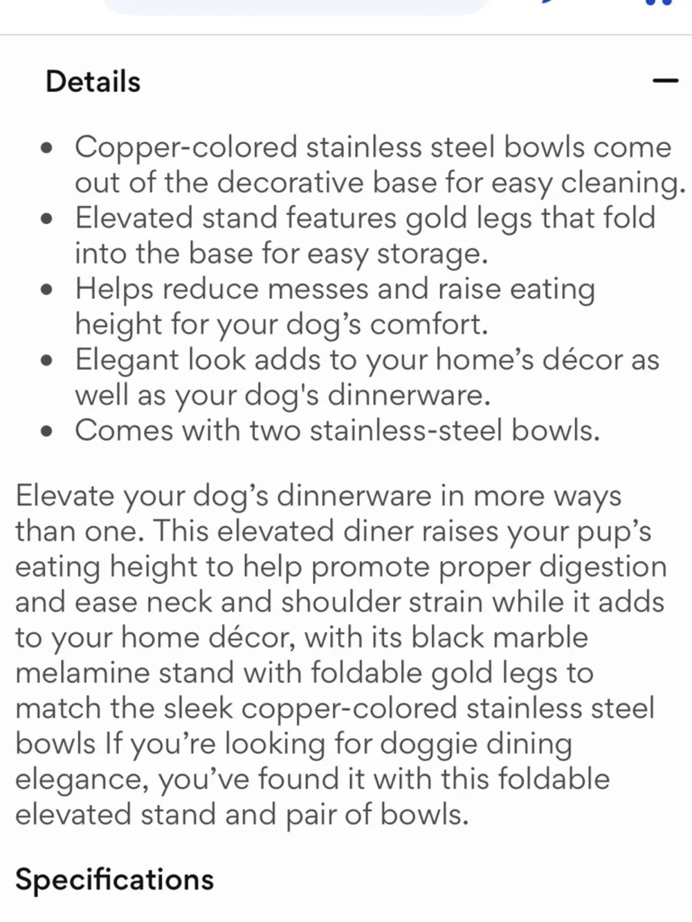 Elevated Foldable Pet Bowls